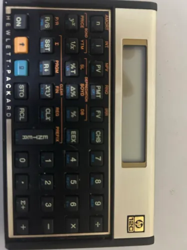 Calculadora hp 12c