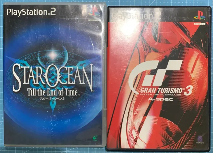 Gran turismo 3 e star ocean ps2 original