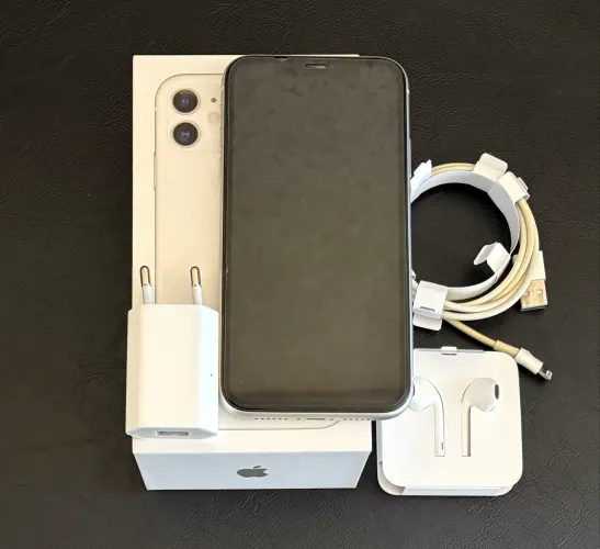iPhone 11 256GB Branco | Excelente Estado | Completo na Caixa Original
