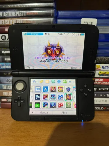 Nintendo 3ds xl desbloquead0 com jogos