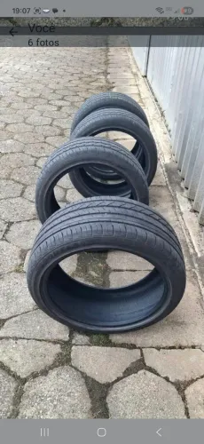04 pneus aro  225 40 r18 / medida original golf GTI 