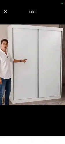 Guarda roupa planejado 100% MDF 2 portas de correr sem gaveta!! Em ótimas condições!!
