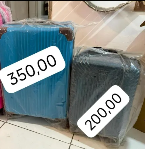 Malas de viagem novas preços nas fotos