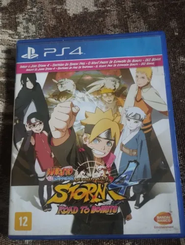 Jogo PS4 Naruto Shippuuden Ultimato Storm 4 road to Boruto