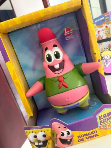 Boneco de vinil patrick