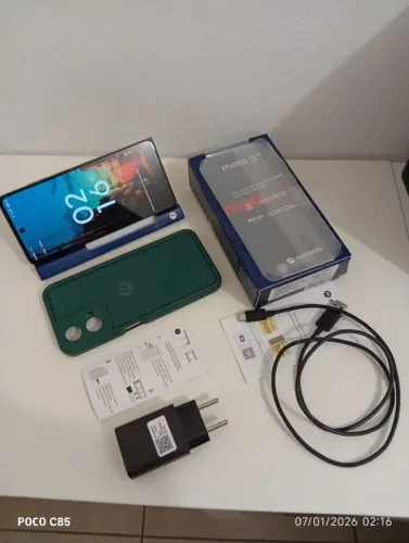 moto g24 128gb + 8gb (ram boost) (troco em tablet 10+ polegadas)