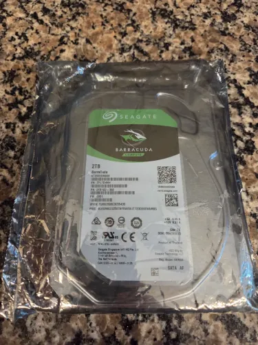 HD Interno Seagate BarraCuda 2TB SATA 3.5" (Novo)