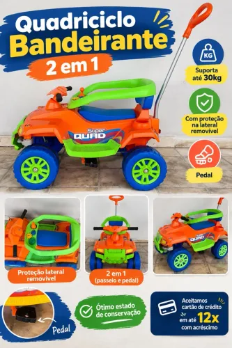 Quadriciclo infantil