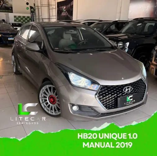Hyundai HB20 Unique 1.0 Flex 12V Mec. 2019