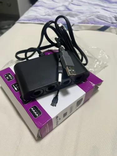 Adaptador controle GameCube Switch 1 e 2