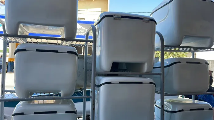 Baú para moto 90lts