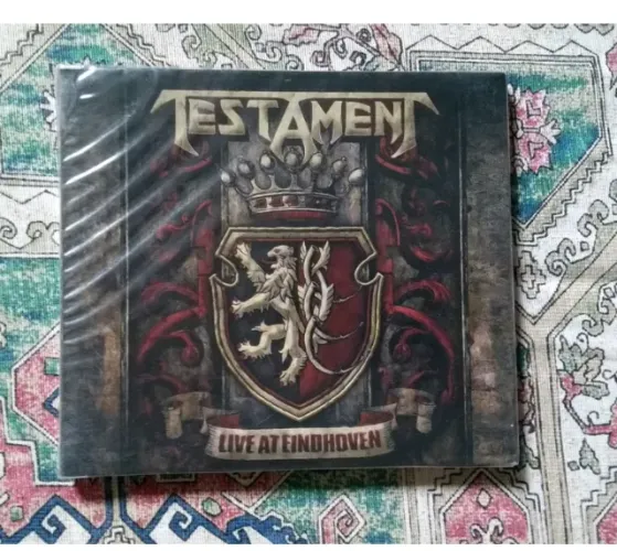 Cd TESTAMENT LACRADO NOVO - LIVE AT EINDHOVEN