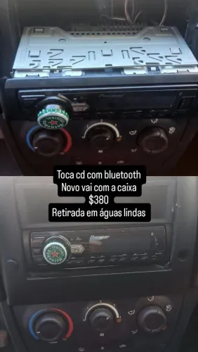 Som de carro com bluetooth
