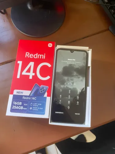 Redmi 14C 256GB / 16GB RAM (Com Caixa e Acessórios)