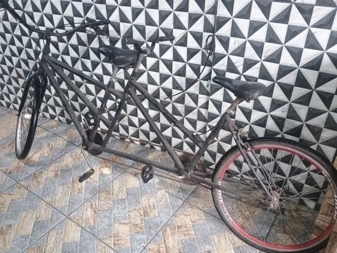 Bicicleta quadro Duplo com Marchas 