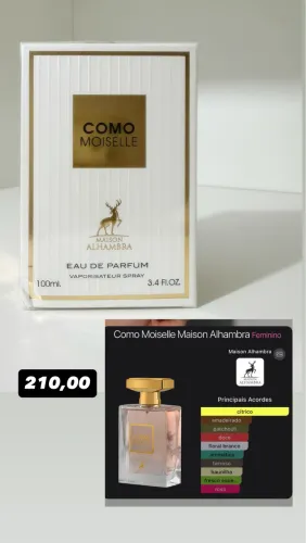 Perfume Como moiselle 100ml original
