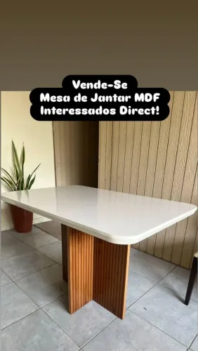 Mesa de jantar MDF - OBS: não tem cadeiras
