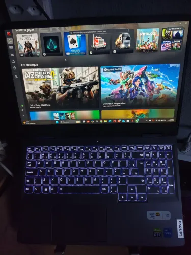 Notebook Gamer Lenovo Loq RTX2050  Semi novo 