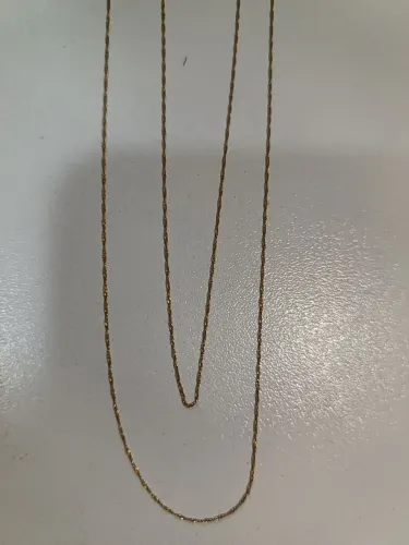 Cordão ouro feminino 