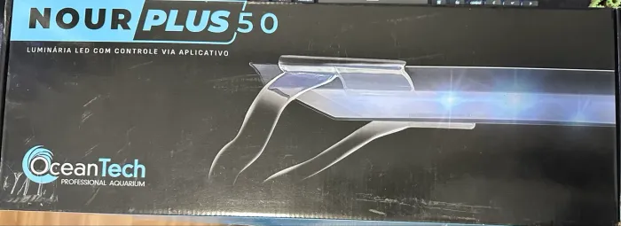 Luminária Ocean Tech Nour Plus Fresh 50cm 42W Aquário Plantado