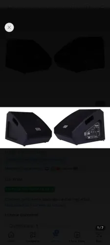 Caixa Monitor Ativo + Passivo M8 200w Rms Donner Profission