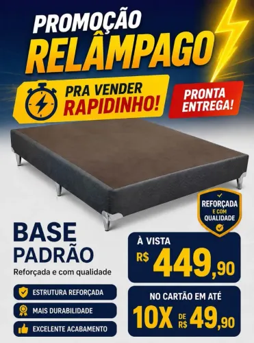 Preço Incrível!!Base Box Casal Padrão, Aproveite!!