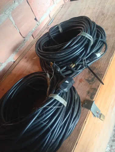 Extensão cabo PP. Fio de 2,5 3 vias 20 metros