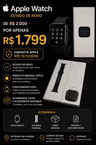 Apple Watch SE 3ª Geração GPS - Garantia Apple