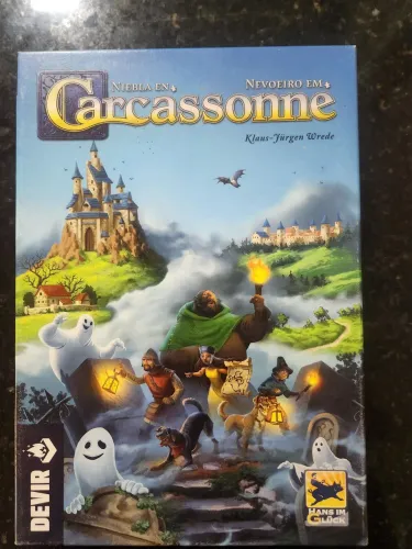 Nevoeiro em Carcassonne board game