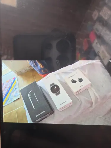 Vendo combo completo S25 ultra 256gb estado de novo Galaxy buds FE e smartwatch Galaxy w 8