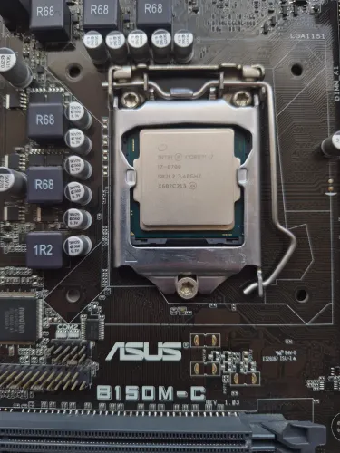 Kit Upgrade: processador Intel Core i7 6700 + Placa Mãe Asus B150M-C + Cooler