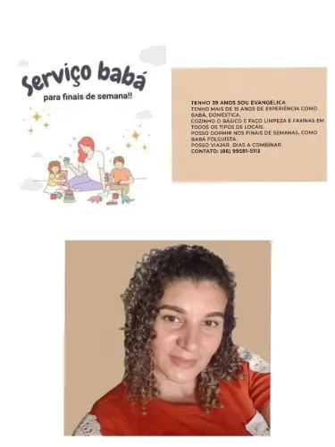 Bábá fins de semana !!dirceu e toda teresina