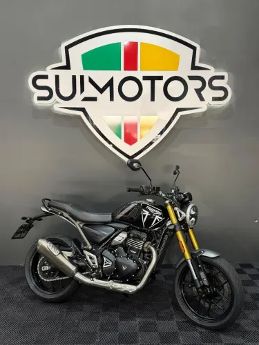 TRIUMPH SPEED 400 IMPECÁVEL ZERADA SUL MOTORS 