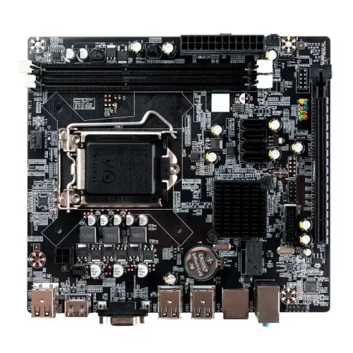 Placa Mãe LGA 1150 H81M DDR3 até 16gb 1600MHz 4°/5° Ger. HDMI/VGA l GT