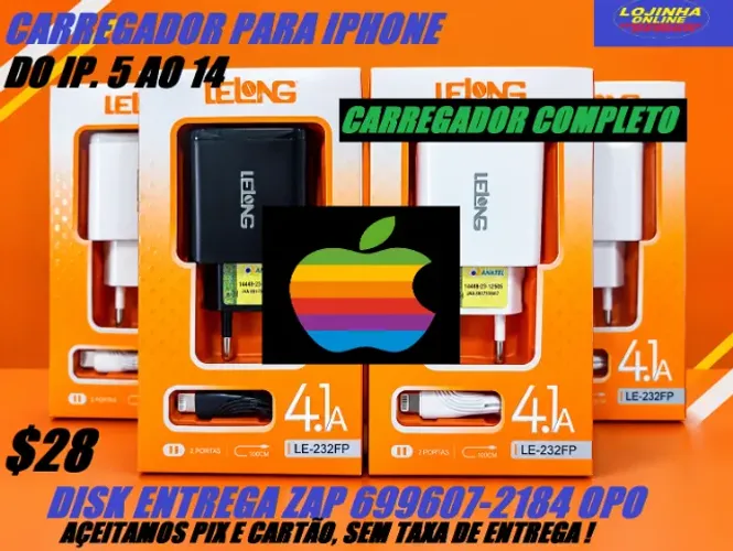 Carregador para Iphone