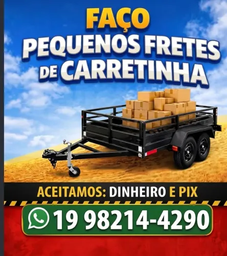 Frete com carretinha