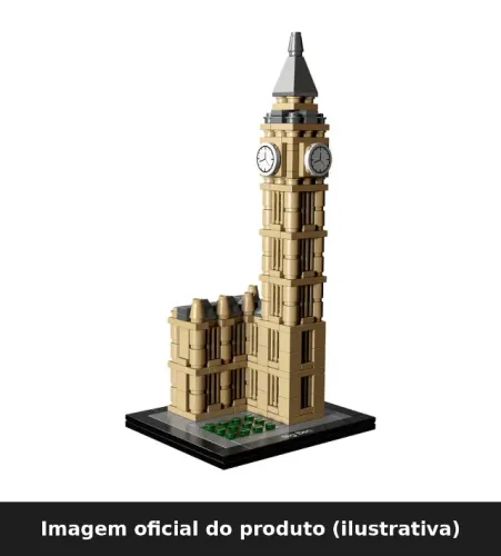 LEGO Architecture 21013 Big Ben - lacrado - 346 peças