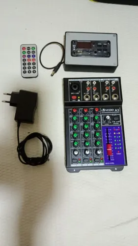 Mesa de som Evo 3 canais com bluetooth