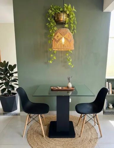 Mesa com duas cadeiras e tampo em vidro temperado preço top