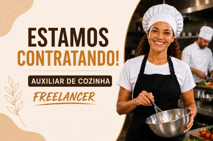 Auxiliar de cozinha