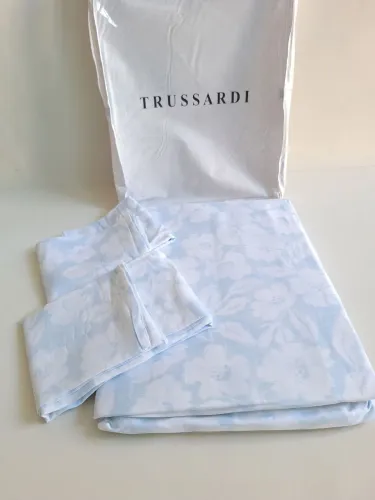 Novo! Jogo de cama trussardi,  king,  algodão egípcio 300 fios.
