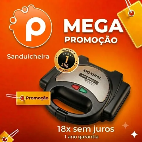 Sanduícheira Nova em Oferta