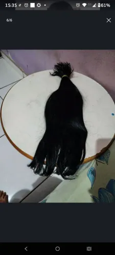 Pra vender hoje e cabelo humano