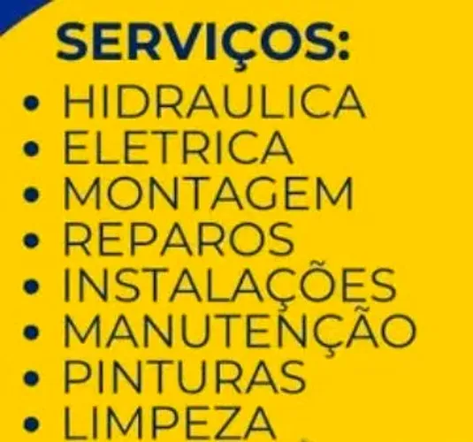 Serviços de reformas conserto e manutenções 