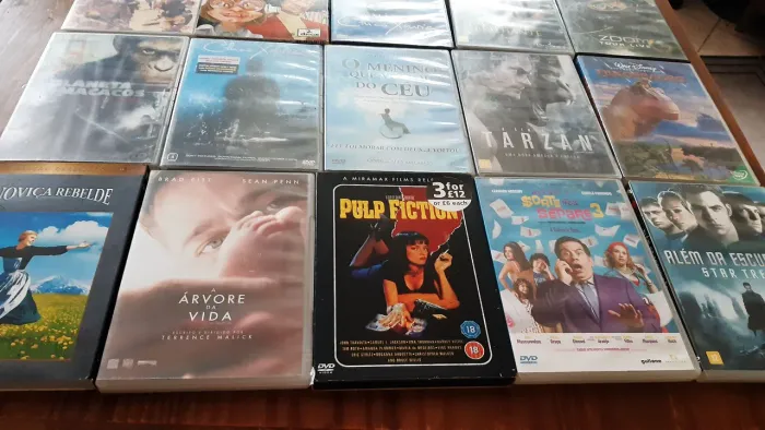 Vendo Lote de Filmes em DVDS