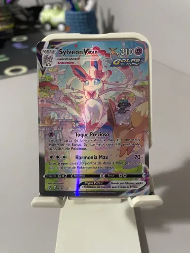 Carta Pokémon Sylveon Vmax Arte Alternada Céus Em Evolução