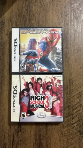 Jogos Nintendo DS - Spider-Man + High School Musical