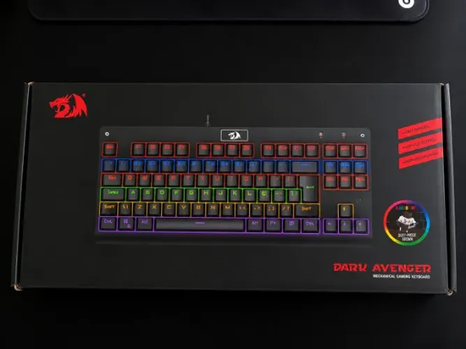 Teclado Mecânico Red Dragon Dark Avenger