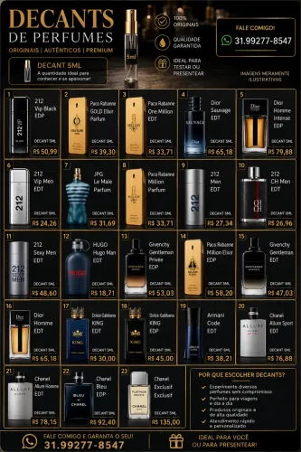 Decants Perfumes Originais 