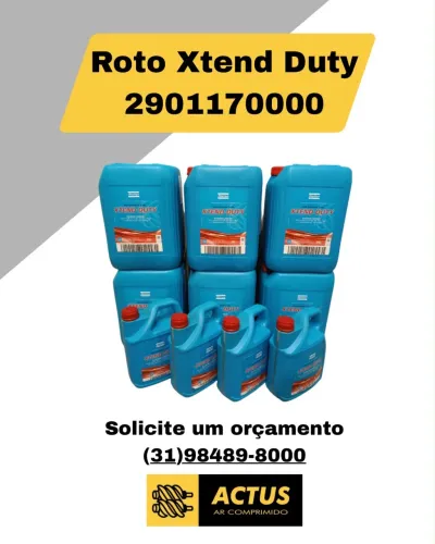 Óleo atlas Copco